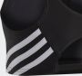Adidas Perfor ce crop bikini zwart wit Gerecycled polyamide Logo 116 - Thumbnail 4