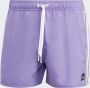 Adidas Originals 3-stripes Zwemshort Sportshorts Kleding violet fusion white maat: M beschikbare maaten:S M - Thumbnail 5