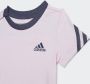 Adidas Sportswear 3-Stripes Onesie met Slab - Thumbnail 4