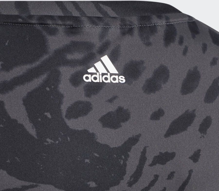 Adidas Performance AEROREADY Sport Icons Animal Print T-shirt