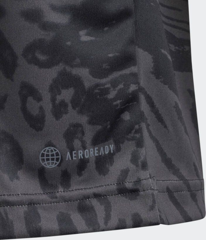 Adidas Performance AEROREADY Sport Icons Animal Print T-shirt