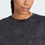 Adidas Sportswear ALL SZN Fleece Washed T-shirt - Thumbnail 5