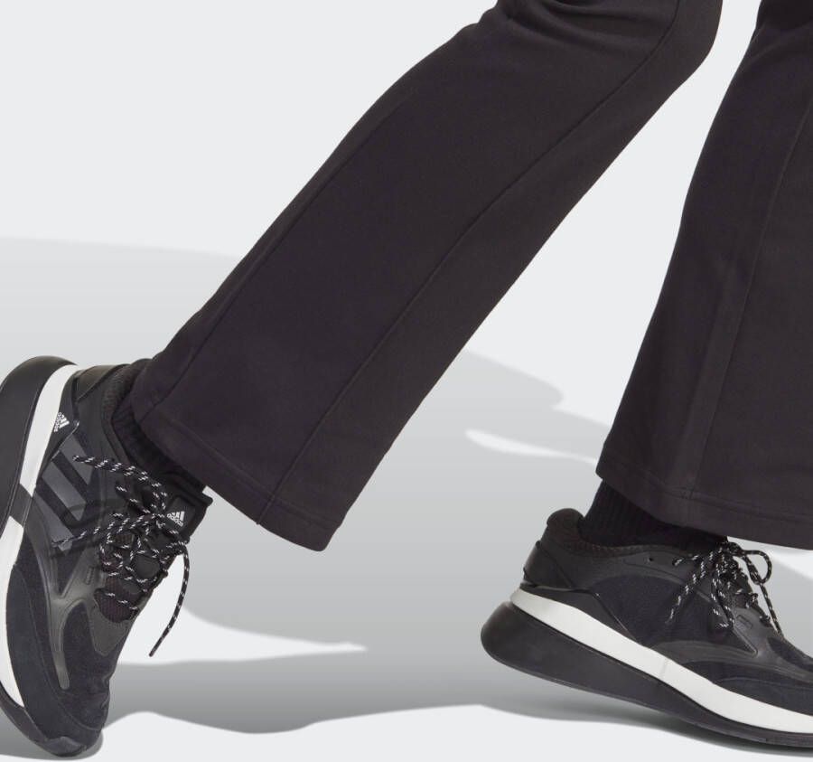 Adidas Sportswear Allover adidas Graphic High-Rise Flare Broek