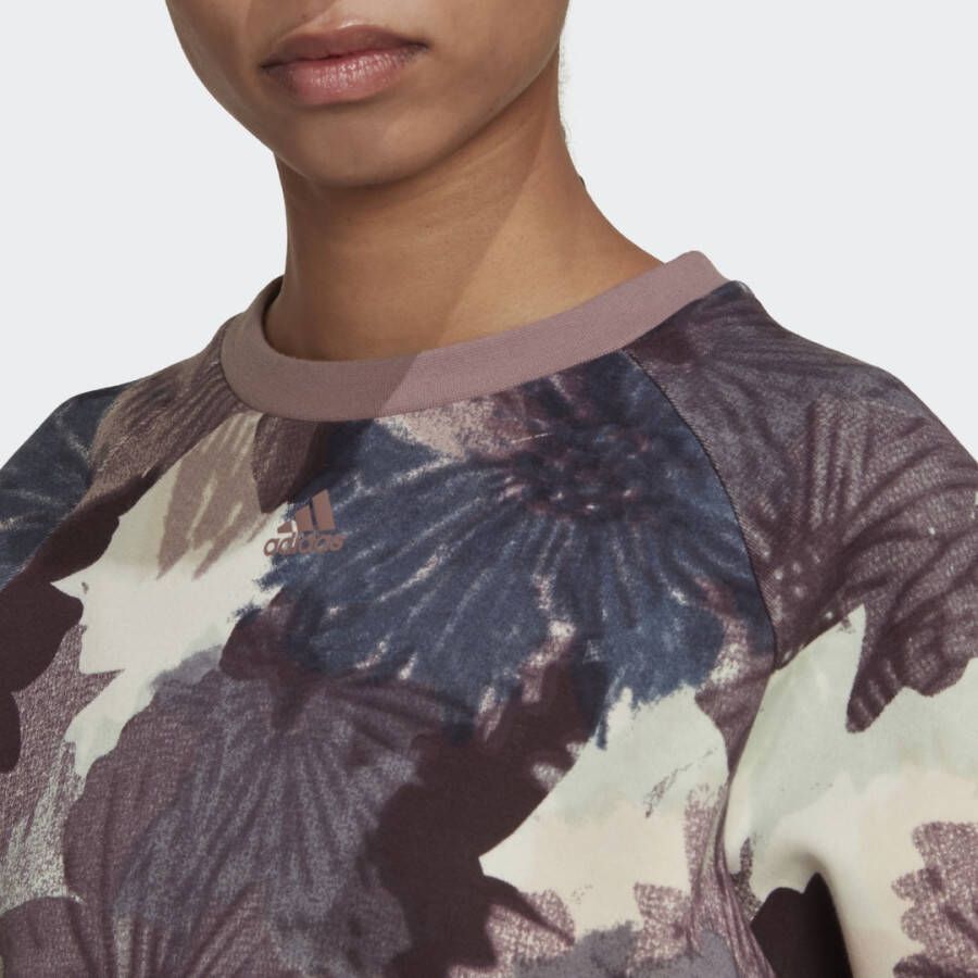 Adidas Sportswear Allover Print Sweatshirt