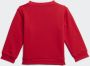 Adidas Sportswear joggingpak rood zwart Katoen Ronde hals 104 - Thumbnail 4
