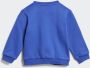 Adidas Sportswear joggingpak kobalt grijs melange Blauw Katoen Ronde hals 92 - Thumbnail 2