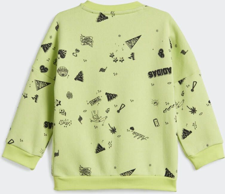 Adidas Sportswear Brand Love Sweatshirt Set Kids