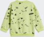 Adidas Sportswear Brand Love Sweatshirt Set Kids - Thumbnail 3