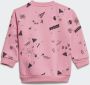 Adidas Sportswear Brand Love Sweatshirt Set Kids - Thumbnail 2