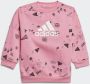 Adidas Sportswear Brand Love Sweatshirt Set Kids - Thumbnail 3