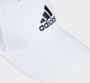 Adidas Perfor ce sportpet wit zwart Effen | Sportpet van - Thumbnail 3