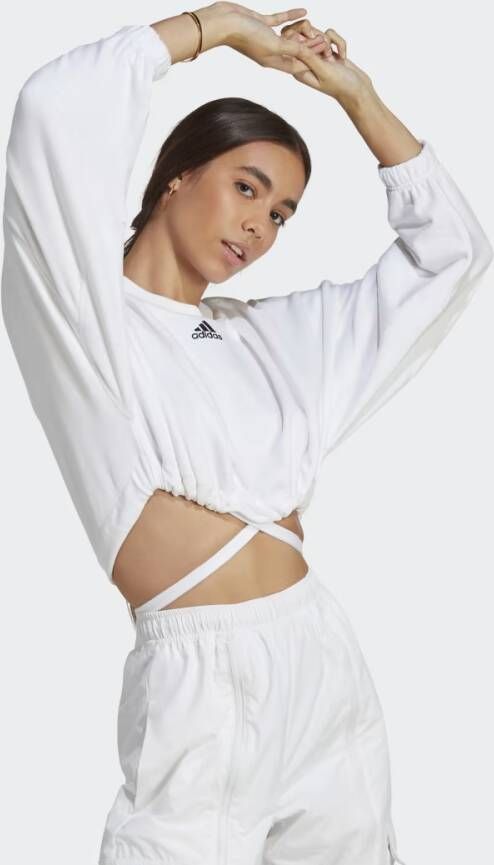 Adidas Sportswear Dance Crop Versatile Sweatshirt
