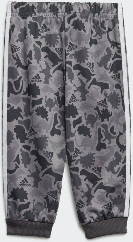 Adidas Sportswear Dino Camo Allover Print Shiny Polyester Trainingspak