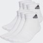 Adidas Sportswear Dunne en Lichte Sportswear Enkelsokken 6 Paar - Thumbnail 2