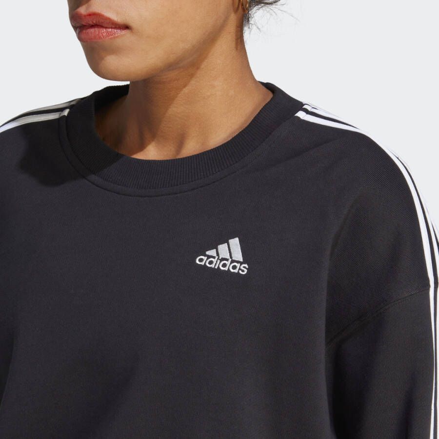 Adidas Sportswear Essentials 3-Stripes Crop Sweatshirt