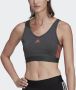 Adidas Sportswear Essentials 3-Stripes Croptop met Uitneembare Cups - Thumbnail 6