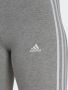 Adidas 3-Stripes Badge of Sport Cycle Shorts Medium Grey Heather White- Dames Medium Grey Heather White - Thumbnail 4