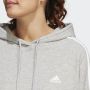 Adidas Sportswear Essentials 3-Stripes French Terry Crop Hoodie (Grote Maat) - Thumbnail 7