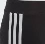 Adidas Sportswear legging zwart wit Broek Katoen Effen 140 - Thumbnail 3
