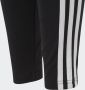 Adidas Sportswear legging zwart wit Broek Katoen Effen 128 - Thumbnail 5