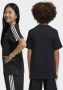 Adidas Sportswear T-shirt zwart wit Katoen Ronde hals Effen 128 - Thumbnail 3