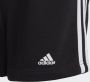 Adidas Sportswear regular fit short met logo zwart wit Korte broek Katoen 128 - Thumbnail 3