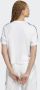 Adidas 3-Stripes Badge of Sport Crop T-Shirt White Black- Dames White Black - Thumbnail 3
