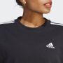 Adidas 3-Stripes Sweatshirt voor Vrouwen Black Dames - Thumbnail 6