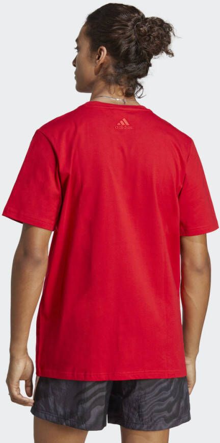 Adidas Sportswear Essentials Big Jersey Big Logo T-shirt