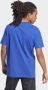 Adidas Essentials Single Jersey Big Logo T-shirt Blue Heren - Thumbnail 4