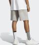 Adidas Badge Of Sport Large Logo French Terry Shorts Medium Grey Heather- Heren Medium Grey Heather - Thumbnail 3
