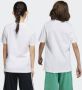 Adidas Sportswear T-shirt wit zwart Katoen Ronde hals Logo 128 - Thumbnail 10