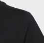 Adidas Sportswear T-shirt zwart wit Katoen Ronde hals Logo 152 - Thumbnail 5