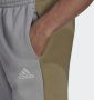 Adidas essentials colorblock joggingbroek grijs groen heren - Thumbnail 8