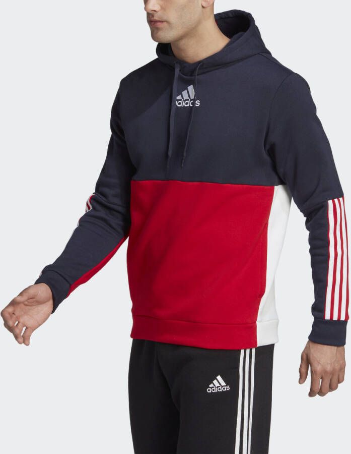 Adidas Sportswear Essentials Colorblock Fleece Hoodie