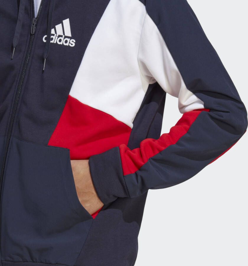 Adidas Sportswear Essentials Colorblock Ritshoodie
