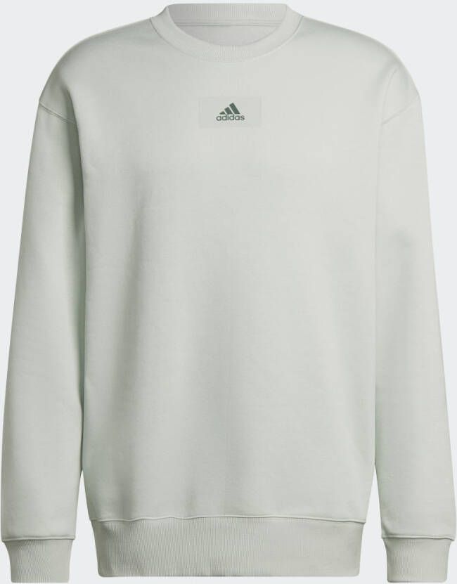 Adidas Sportswear Essentials FeelVivid Cotton Fleece Drop Shoulder Sweatshirt