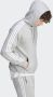 Adidas Sportswear Essentials Fleece 3-Stripes Hoodie - Thumbnail 2
