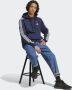 Adidas Essentials Fleece 3-Stripes Hoodie Blauw Heren - Thumbnail 4