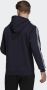 Adidas Sportswear Sweatshirt Essentials fleece 3-strepen logo hoodie - Thumbnail 3