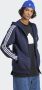 Adidas Sportswear Capuchonsweatvest ESSENTIALS 3-STRIPES CAPUCHONJACK comfortabel materiaal van katoenmix (1-delig) - Thumbnail 4