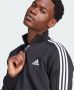 Adidas Sportswear Essentials Fleece 3-Stripes Sweatshirt met Korte Rits - Thumbnail 5