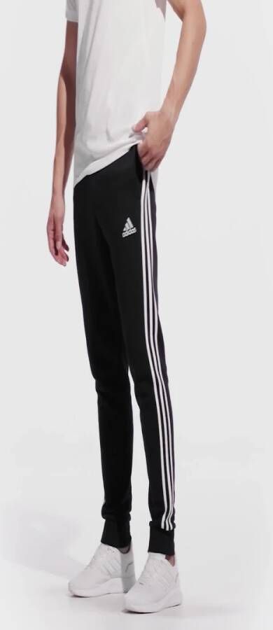Adidas Sportswear Essentials Fleece Tapered Cuff 3-Stripes Broek