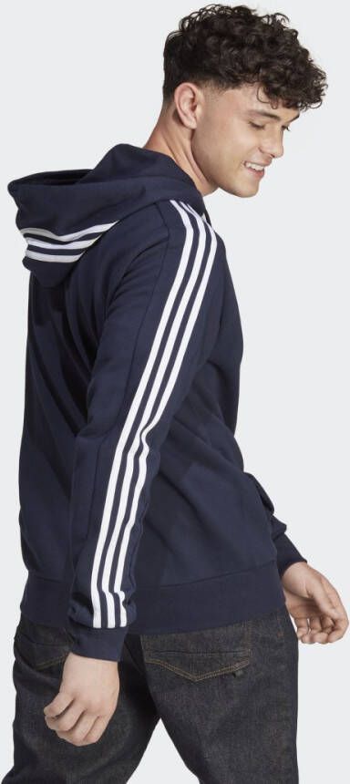 Adidas Sportswear Essentials French Terry 3-Stripes Ritshoodie