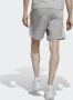 Adidas Badge of Sport 3-Stripes Shorts Medium Grey Heather- Heren Medium Grey Heather - Thumbnail 6