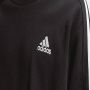 Adidas M 3S FT SWT Stijlvol en Comfortabel Sweatshirt Zwart Heren - Thumbnail 10