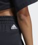 Adidas Sportieve French Terry Shorts voor vrouwen Black Heren - Thumbnail 3