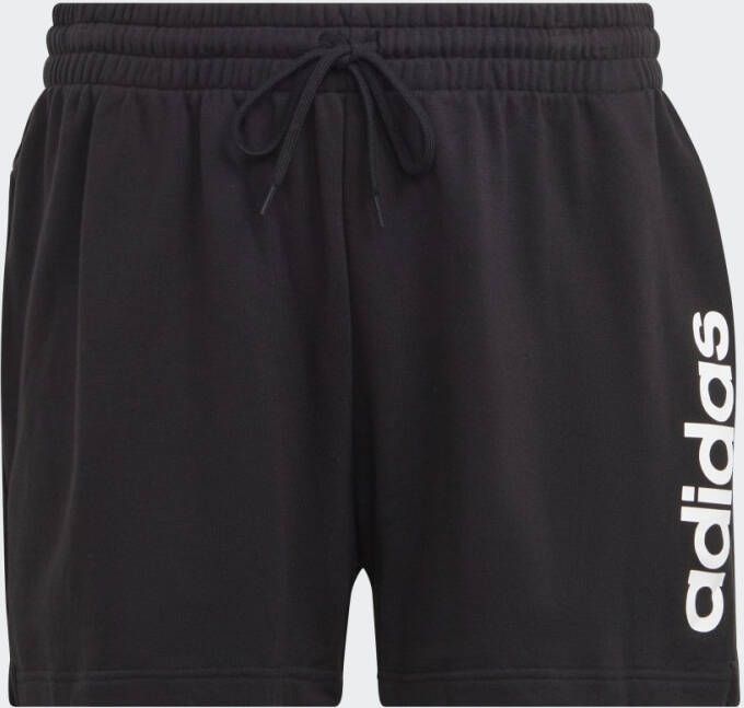 Adidas Sportswear Essentials Linear French Terry Short (Grote Maat)
