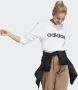 Adidas Sportswear Essentials Linear French Terry Sweatshirt - Thumbnail 3