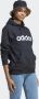 Adidas Zwarte Hoodie Essentials Linear Zwart Dames - Thumbnail 4